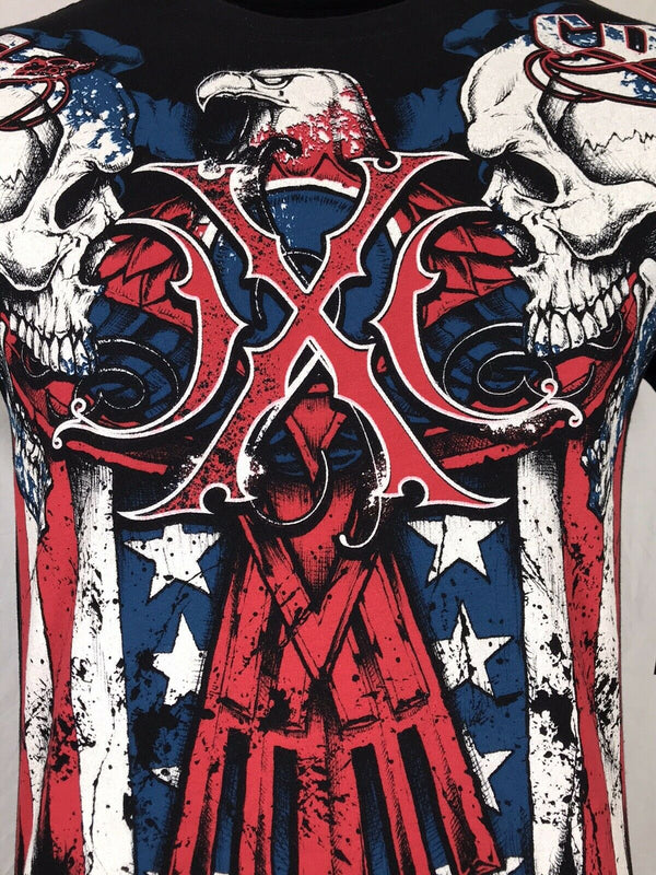 Xtreme Couture By Affliction Mens T-shirt Couture patriot Black