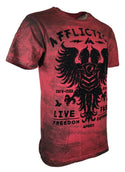 AFFLICTION Men's T-Shirt VALUE FREEDOM DUSK Biker Tattoo MMA