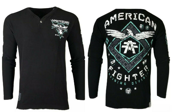 AMERICAN FIGHTER Men's THERMAL ABRAHAM L/S HENELY Athletic Biker