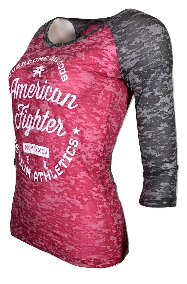 AMERICAN FIGHTER Women's T-Shirt S/S ALLEGIANCE PINK