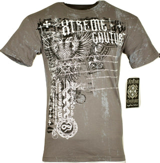 XTREME COUTURE CONVICTION Men's T-Shirt Gray/Black