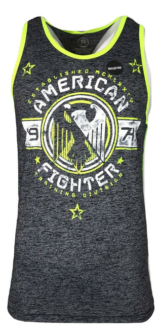 AMERICAN FIGHTER Mens CAROLNA ART TANK Athletic Biker MMA Gym