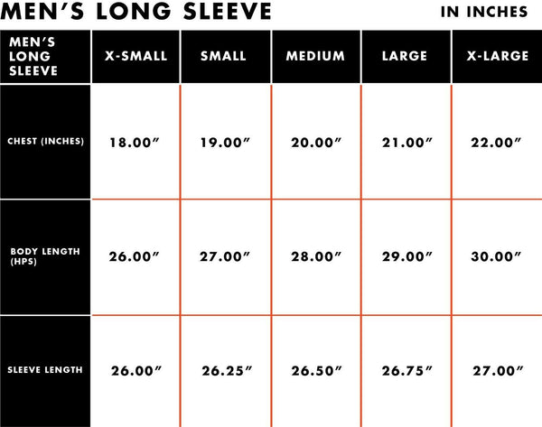 DIBS Clothing Men t-shirt ALL AROUND LONG SLEEVE Shirt Premium fabric Made USA