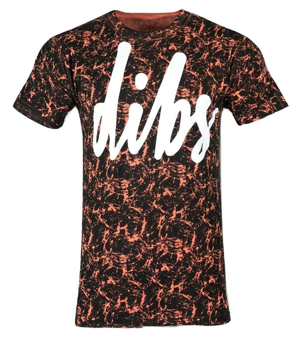 DIBS Clothing Men T-Shirt PAINT CIRCLES Casual Wear Premium fabric Made in USA