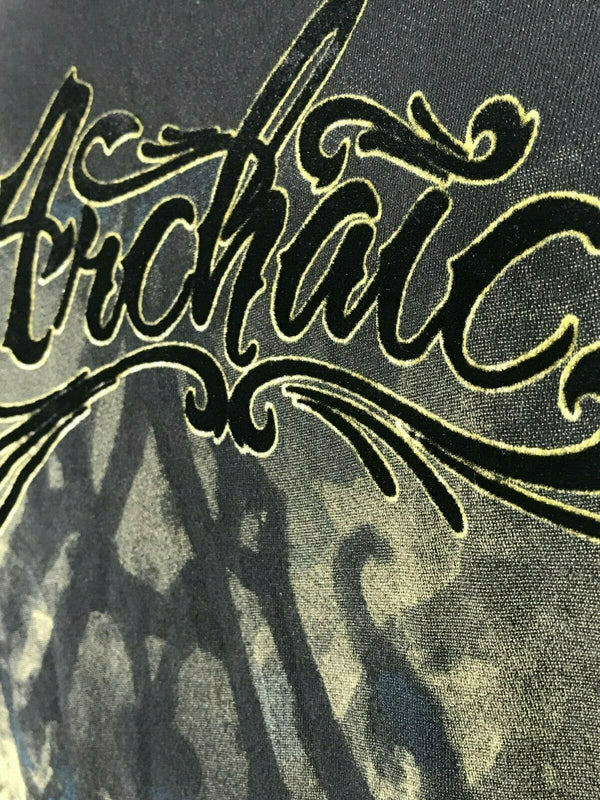 ARCHAIC by AFFLICTION Men T-Shirt NEWMAN TANK Wing Biker MMA S-5XL
