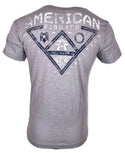 AMERICAN FIGHTER Mens T-Shirt CONCORD Athletic Training Biker MMA Gym 3A