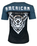 AMERICAN FIGHTER Women's T-Shirt FLAGSTAFF Athletic Black