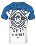 AMERICAN FIGHTER Mens T-Shirt CHESTER Athletic Training Biker MMA S-3X 32A