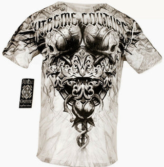 XTREME COUTURE GENOCYBER Men's T-Shirt White/Black