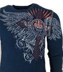 Xtreme Couture by Affliction Men's Thermal shirt Riveter