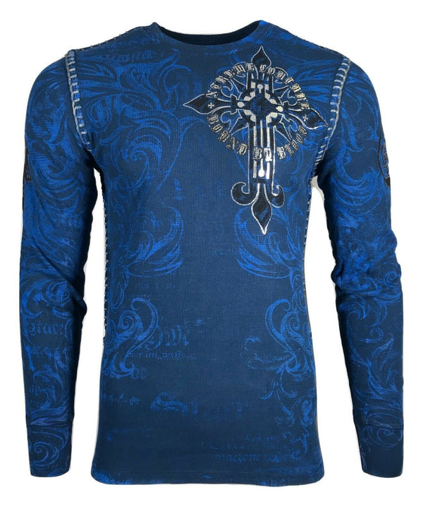 Xtreme Couture by Affliction Men's Thermal shirt Hercules