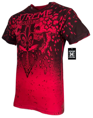 XTREME COUTURE by AFFLICTION Men T-Shirt THE SHATTERED Biker MMA Gym S-4X