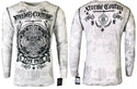 XTREME COUTURE by AFFLICTION Men's Thermal shirt KEEP OUT Biker MMA S-2X
