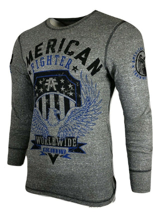 AMERICAN FIGHTER Men's L/S T-Shirt ELMHURST THERMAL Athletic Biker