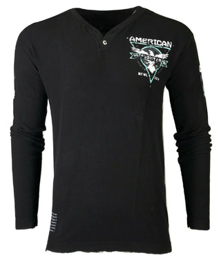 AMERICAN FIGHTER Men's THERMAL ABRAHAM L/S HENELY Athletic Biker