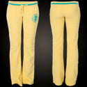 Sinful AFFLICTION Women's Sweatpants Callie Track Pant Yellow