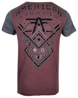 AMERICAN FIGHTER Mens T-Shirt NANTUCKET Athletic Premium Biker MMA Gym B2