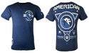 AMERICAN FIGHTER Mens T-Shirt MASSACHUSET Athletic Training Biker MMA Gym 18