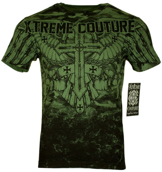 Xtreme Couture By Affliction Men's T-Shirt LOST SOLDIER Biker MMA