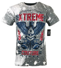 XTREME COUTURE by AFFLICTION Men's T-Shirt AMERICAN ORIGINAL Biker Gray S-2XL