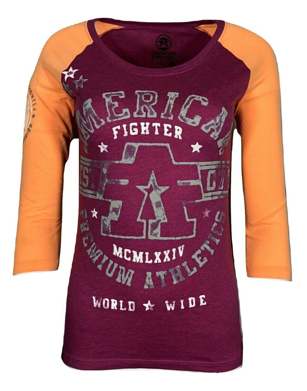 AMERICAN FIGHTER Women's T-Shirt YALE Raglan Top