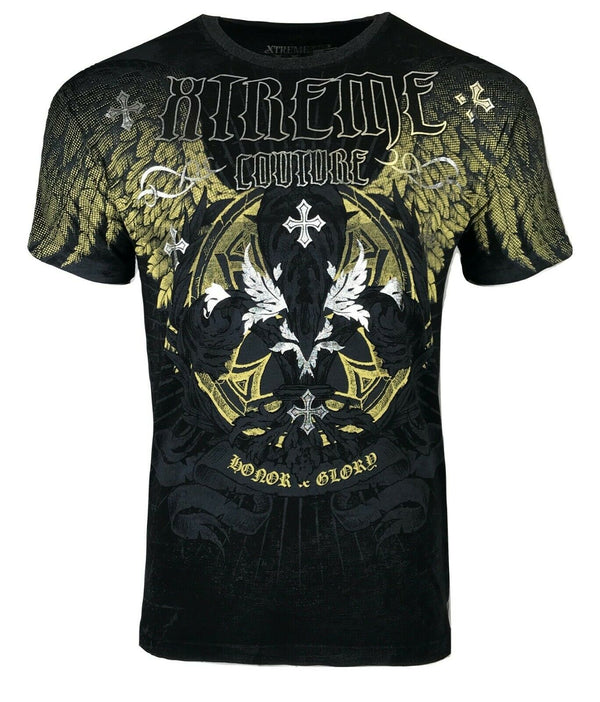 XTREME COUTURE by AFFLICTION Men T-Shirt DIVISION Tattoo Biker MMA S-2X
