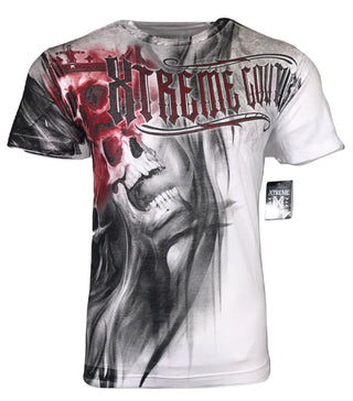 XTREME COUTURE by AFFLICTION Men T-Shirt RAVENOUS Skull Biker MMA Gym S-4X $40