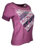 AMERICAN FIGHTER Women's T-Shirt GLADBROOK Athletic Pink