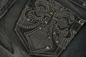 AFFLICTION Women's Denim Jeans RAQUEL RUGGED FLEUR  Embroidered