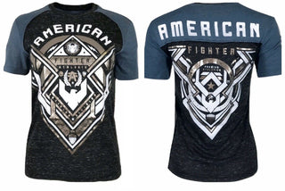 AMERICAN FIGHTER Women's T-Shirt FLAGSTAFF Athletic Black