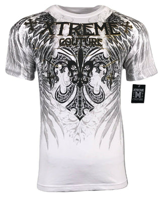 XTREME COUTURE by AFFLICTION Men's T-Shirt REMEMBRANCE Biker