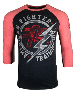 AMERICAN FIGHTER Mens T-Shirt HERITAGE Athletic Training Biker MMA Gym 17