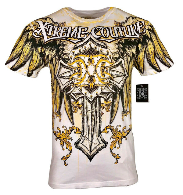 Xtreme Couture By Affliction Men's T-Shirt SIREN Tattoo Biker MMA S-5X