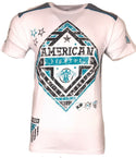 AMERICAN FIGHTER Mens T-Shirt HILLSDALE Premium Athletic Biker MMA Gym 4A