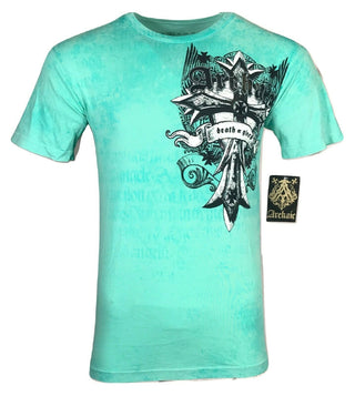 ARCHAIC AFFLICTION Men's T-Shirt S/S LUSTROUS Premium Athletic Biker