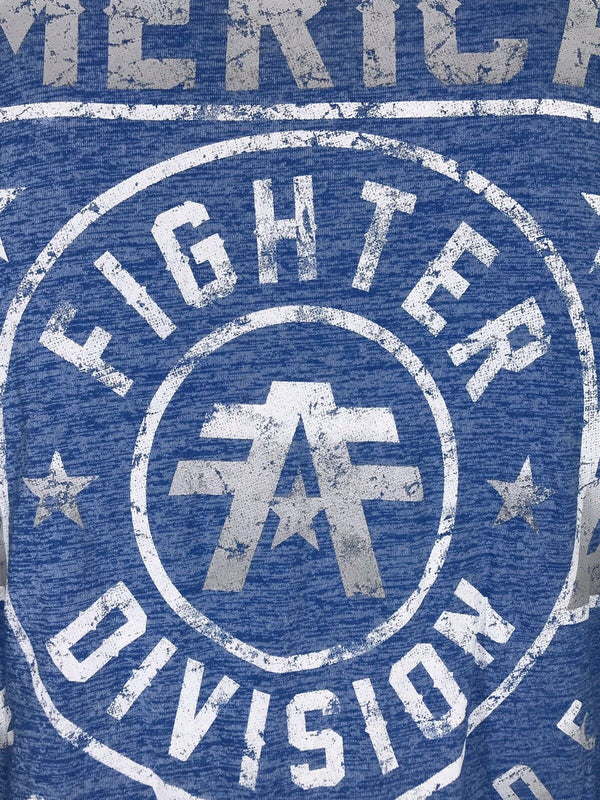AMERICAN FIGHTER Mens T-Shirt SILVER LAKE Athletic Biker MMA Gym 10A