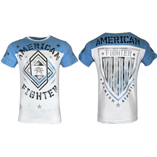 AMERICAN FIGHTER Mens T-Shirt MONTCLAIR  Athletic Biker Gym  casual  10A
