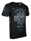 AMERICAN FIGHTER Mens T-Shirt NEW MEXICO Premium Athletic Biker MMA 18A