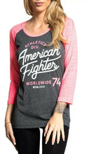 AMERICAN FIGHTER Women's T-Shirt QUINN RAGLAN