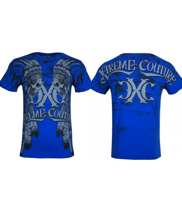 XTREME COUTURE NATIVE Men's T-Shirt Blue/Black