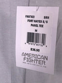 AMERICAN FIGHTER Mens T-Shirt FORT HAYES PANEL Athletic Biker MMA Gym B3