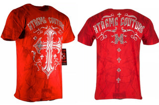 Xtreme Couture by AFFLICTION Mens T-Shirt ELEVENTH HOUR Biker Gym MMA S-4XL