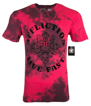 AFFLICTION ROYAL Men's T-shirt Red