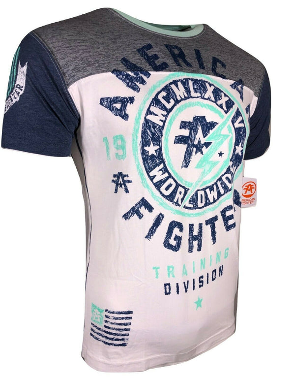 AMERICAN FIGHTER Men's T-Shirt MADISON SKETC Athletic Biker