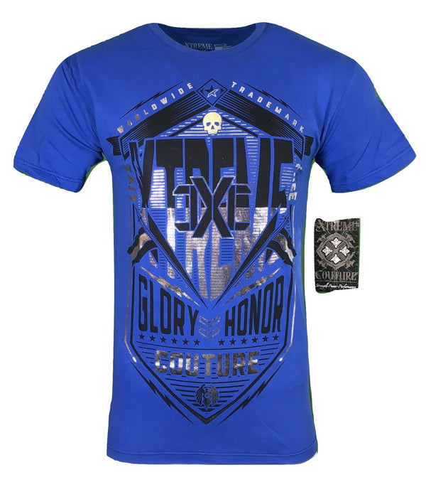 XTREME COUTURE by AFFLICTION Men T-Shirt CROWLEY Biker MMA GYM S-4X