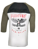 AMERICAN FIGHTER Men's T-Shirt CORNER Athletic Premium Biker MMA