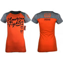 AMERICAN FIGHTER Women's T-Shirt TRINITY Athletic Biker