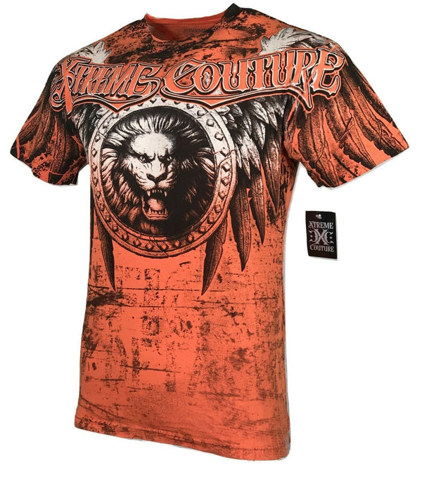 XTREME COUTURE by AFFLICTION Men T-Shirt COUTURE GREGO Biker MMA GYM S-4X