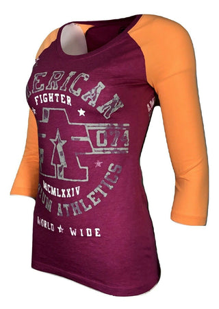 AMERICAN FIGHTER Women's T-Shirt YALE Raglan Top