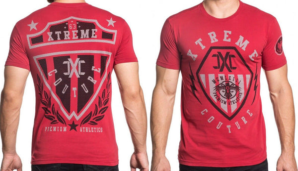 Xtreme Couture by Affliction Men T-Shirt Final Frontier Tattoo Biker